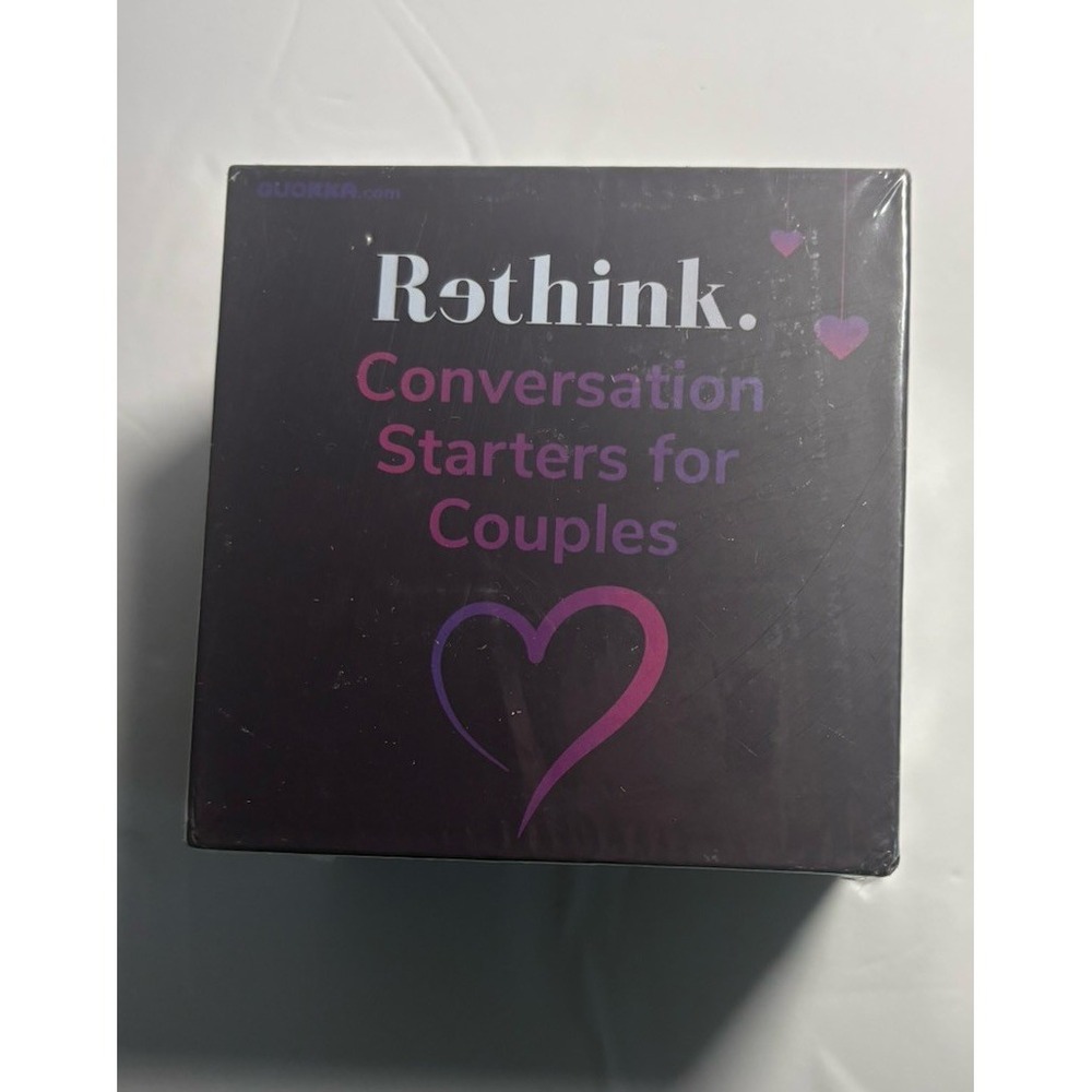 Rethink Card Game Conversation Starter For Couples